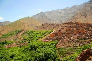 high atlas-winter berber villages