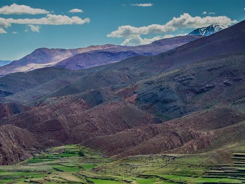 atlas mountains-winter berber valleys